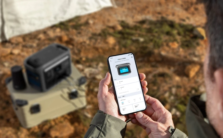 Anker SOLIX C800X nešiojama elektros energijos stotis 768 Wh | 1200 W aprašymas - Prekės nuotrauka