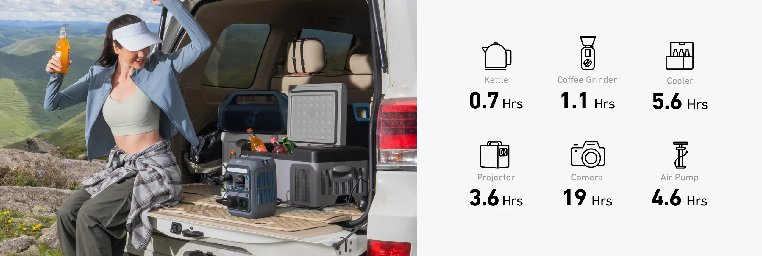 Anker SOLIX C300X nešiojama elektros energijos stotis 288 Wh | 300 W aprašymas - Prekės nuotrauka
