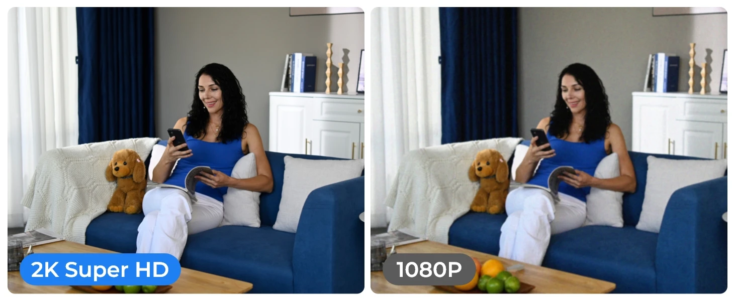 Reolink | Super HD Smart Home WiFi IP kamera | E serija E330 | PTZ | 4 MP | 4mm/F2.0 | H.264 | „Micro SD“, maks. 512 GB aprašymas - Prekės nuotrauka