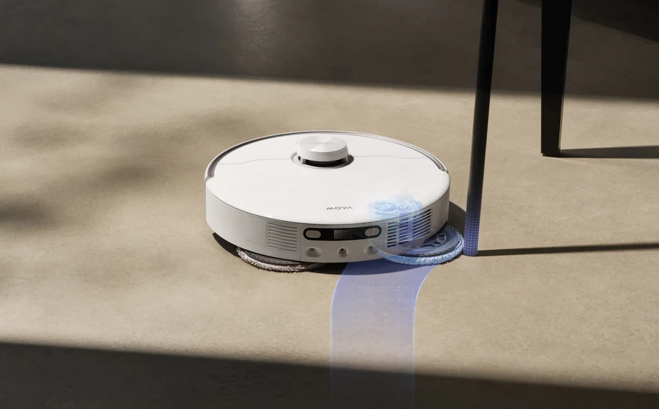Mova P50 Ultra dulkių siurblys - robotas, Baltas aprašymas - Prekės nuotrauka