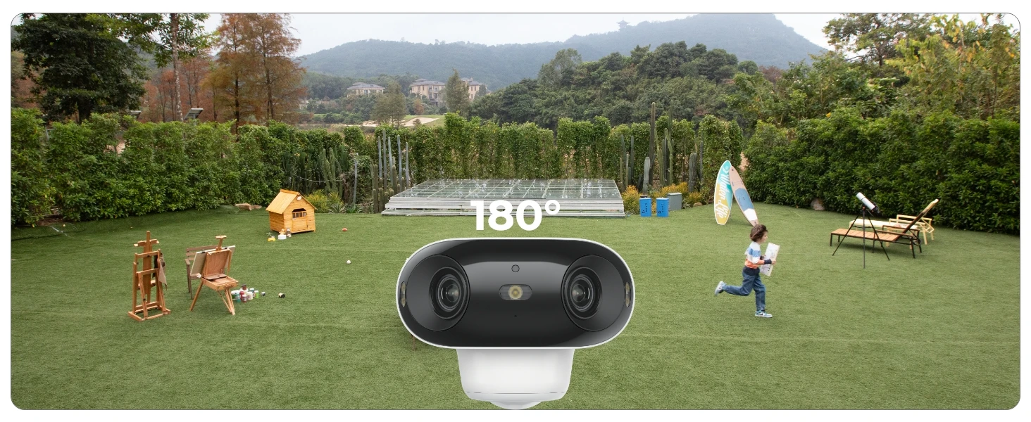 Akumuliatorinė kamera Reolink Argus B740X, 4K, 180°, Wi-Fi 6 aprašymas - Prekės nuotrauka
