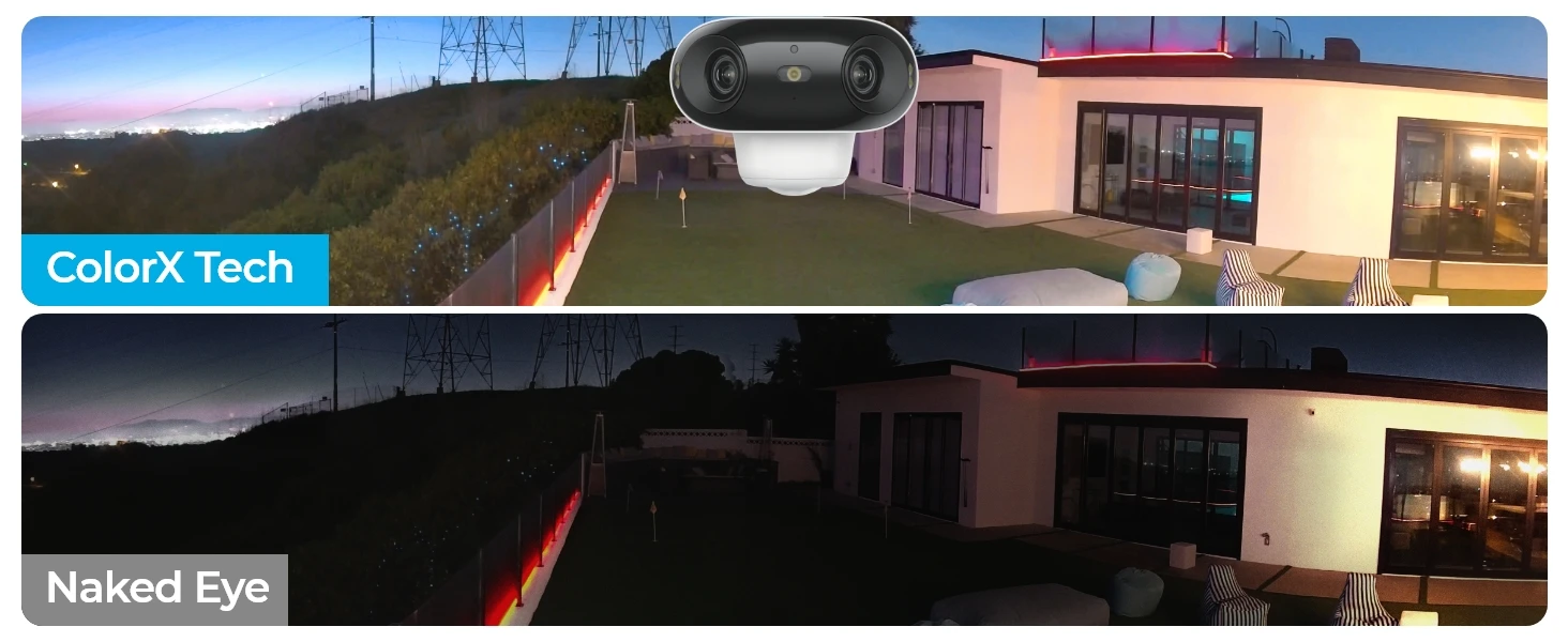 Akumuliatorinė kamera Reolink Argus B740X, 4K, 180°, Wi-Fi 6 aprašymas - Prekės nuotrauka