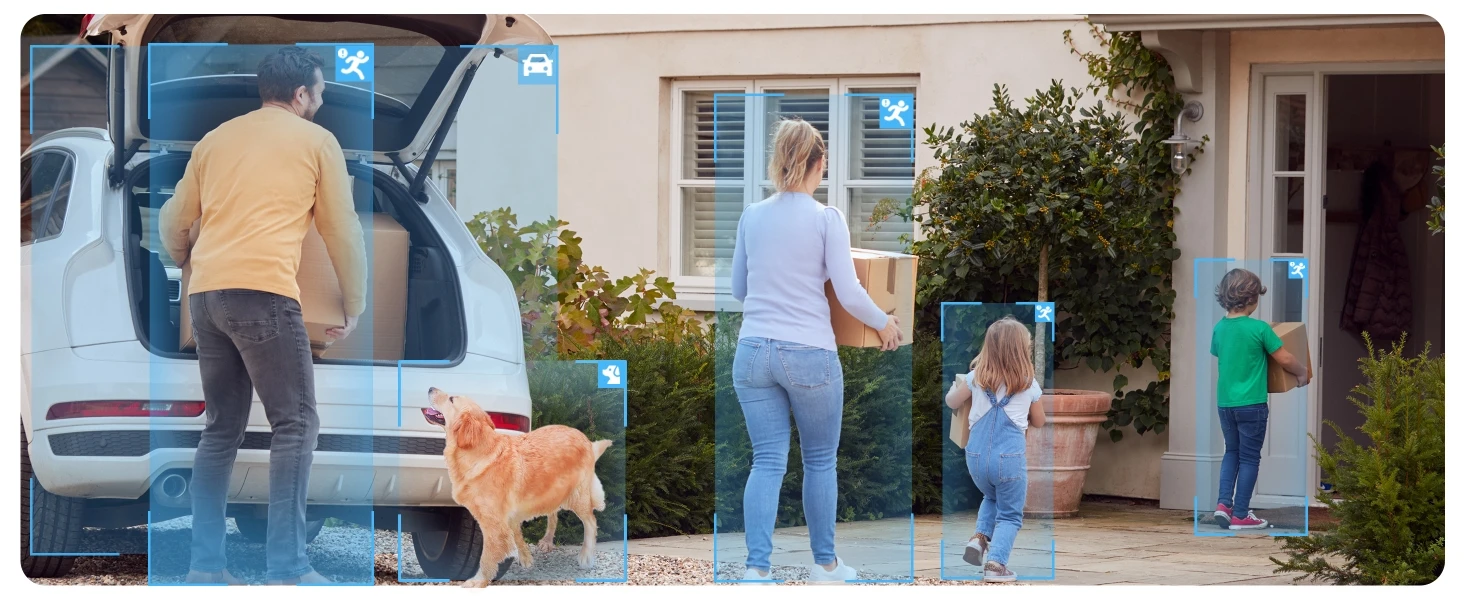 Akumuliatorinė kamera Reolink Argus Series B350, 8 MP, Wi-Fi, microSD aprašymas - Prekės nuotrauka