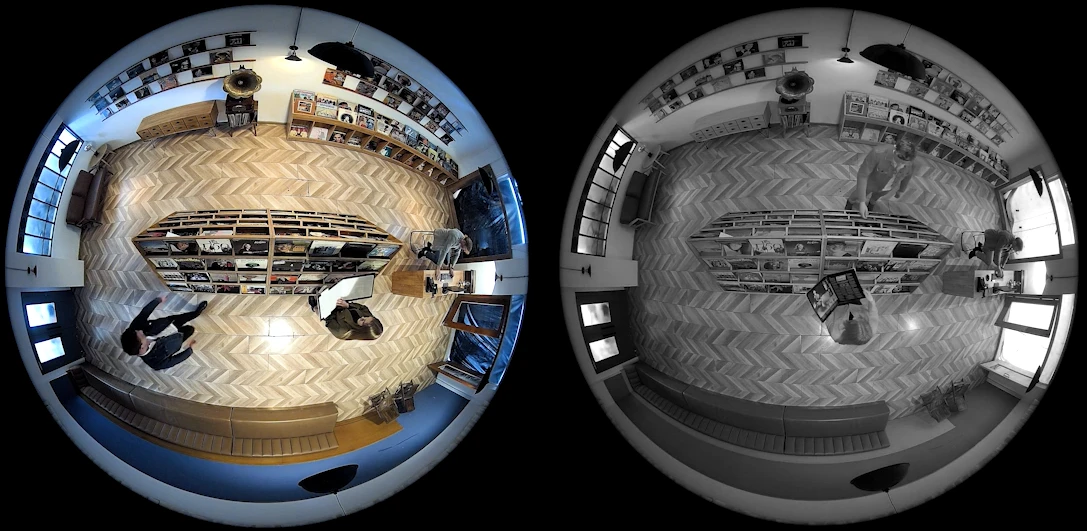 Išmanioji 360° panoraminė vidaus žuvies akies kamera Reolink Fisheye W520, 6 MP,  microSD, Wi-Fi aprašymas - Prekės nuotrauka