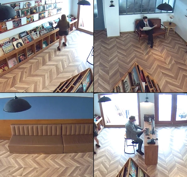 Išmanioji 360° panoraminė vidaus žuvies akies kamera Reolink Fisheye W520, 6 MP,  microSD, Wi-Fi aprašymas - Prekės nuotrauka