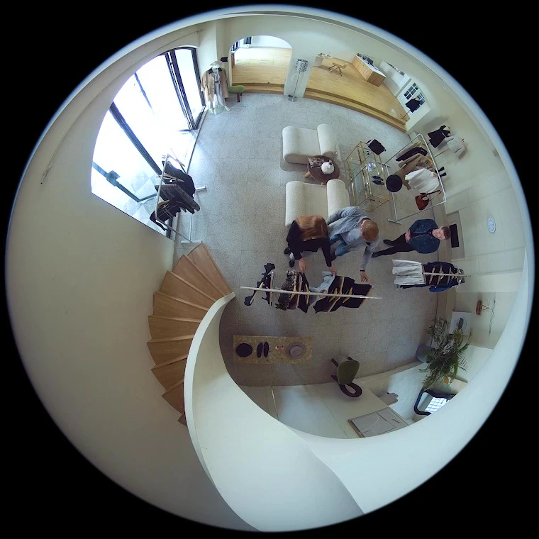 Išmanioji 360° panoraminė vidaus žuvies akies kamera Reolink Fisheye W520, 6 MP,  microSD, Wi-Fi aprašymas - Prekės nuotrauka