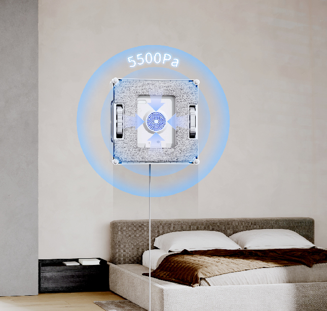 Langų valymo robotas Ecovacs Winbot W2 PRO, Baltas aprašymas - Prekės nuotrauka