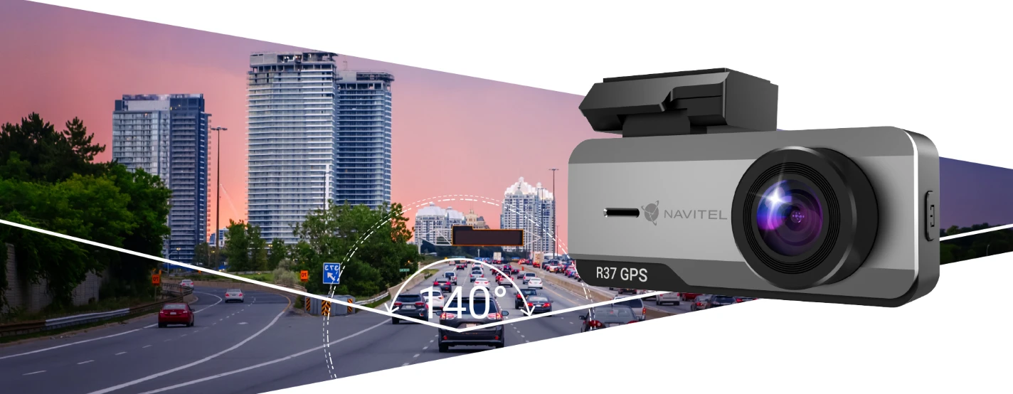Vaizdo registratorius Navitel R37 GPS aprašymas - Prekės nuotrauka