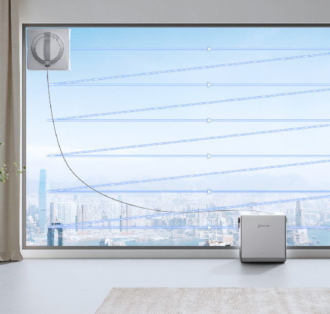 Langų valymo robotas Ecovacs Winbot W2 PRO, Baltas aprašymas - Prekės nuotrauka