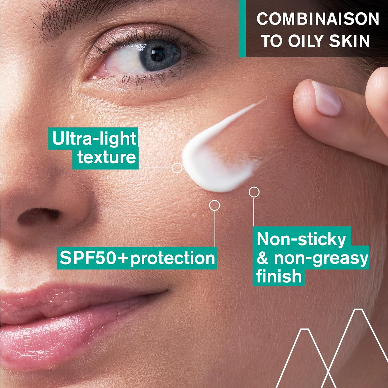 Apsauginė veido emulsija Uriage Hyseac SPF50+, 50 ml aprašymas - Prekės nuotrauka