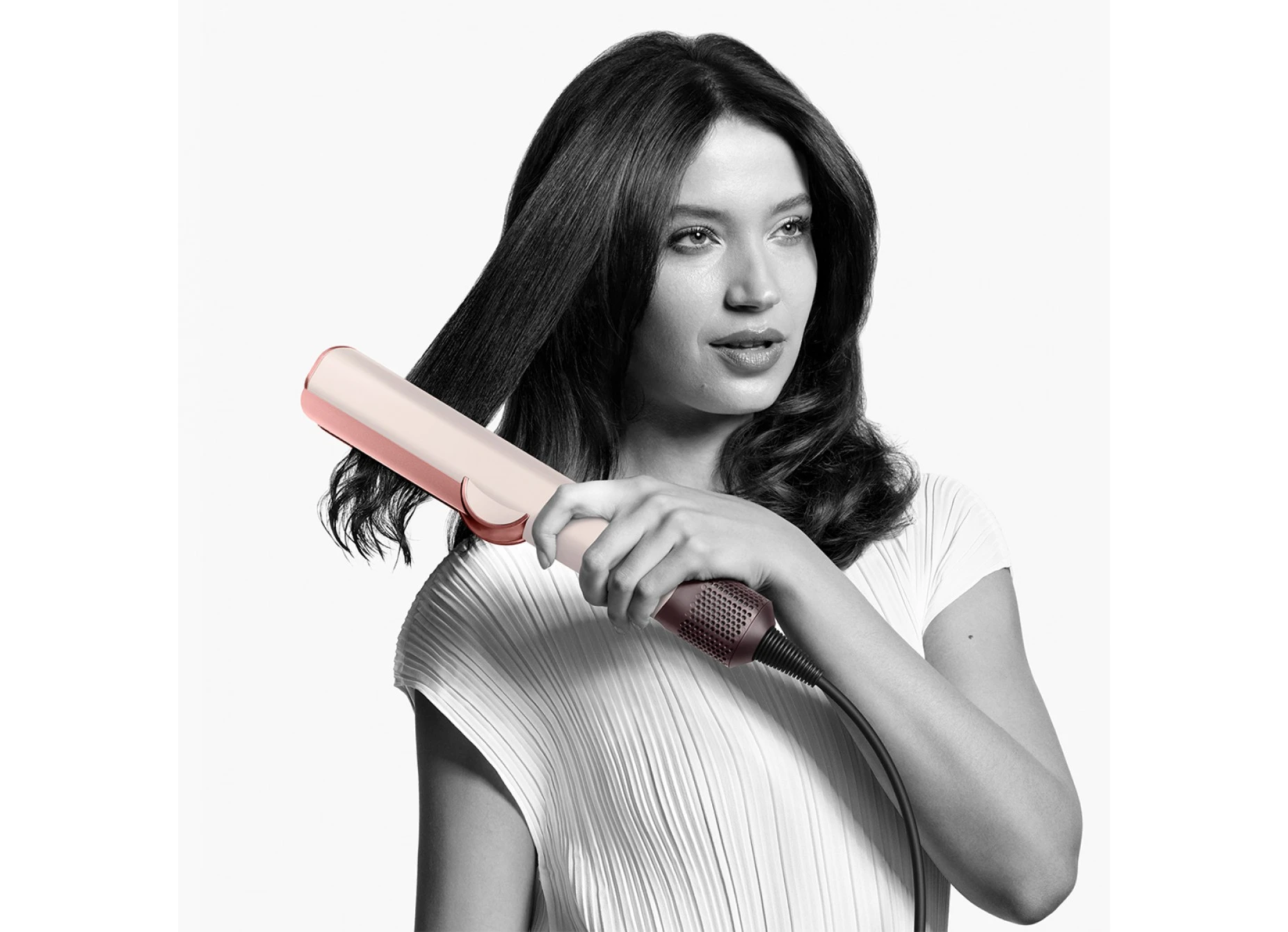 Plaukų formavimo prietaisas DYSON HT01 Airstrait ceramic pink / rose gold aprašymas - Prekės nuotrauka