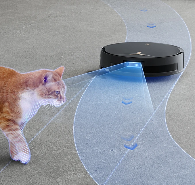 Dulkių siurblys - robotas Ecovacs Deebot T50 Max Pro Omni, Juodas aprašymas - Prekės nuotrauka