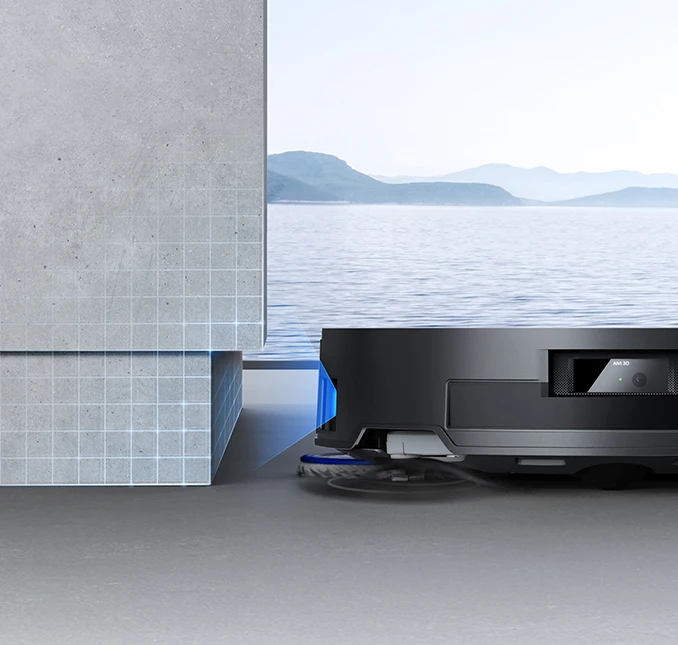Dulkių siurblys - robotas Ecovacs Deebot T50 Max Pro Omni, Juodas aprašymas - Prekės nuotrauka