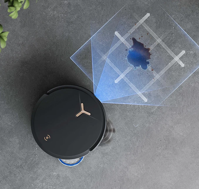 Dulkių siurblys - robotas Ecovacs Deebot T50 Max Pro Omni, Juodas aprašymas - Prekės nuotrauka