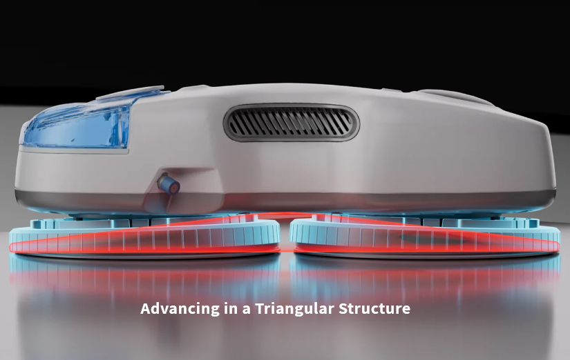Langų valymo robotas Hutt C7, Baltas aprašymas - Prekės nuotrauka