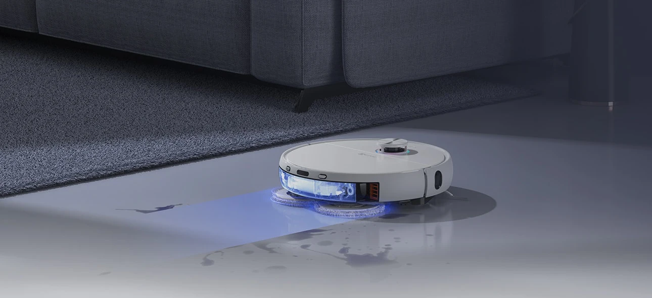 Dulkių siurblys - robotas EZVIZ CS-RS2-TWT2, Baltas aprašymas - Prekės nuotrauka