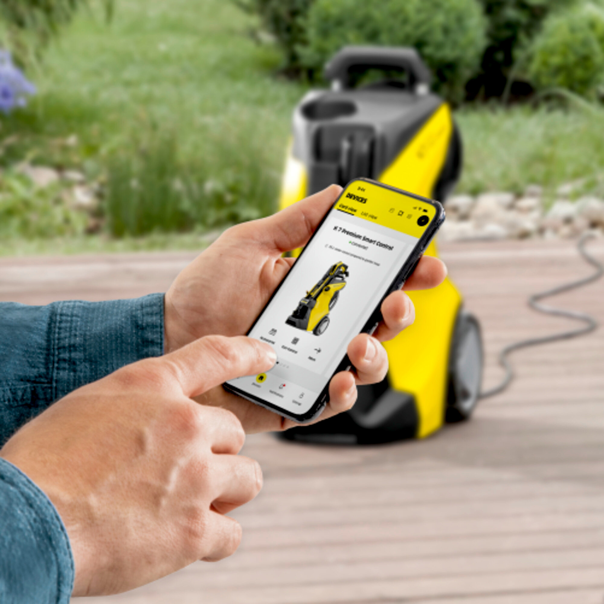 Kärcher Aukšto slėgio plovimo įrenginys K 7 Premium Control Flex Home aprašymas - Prekės nuotrauka