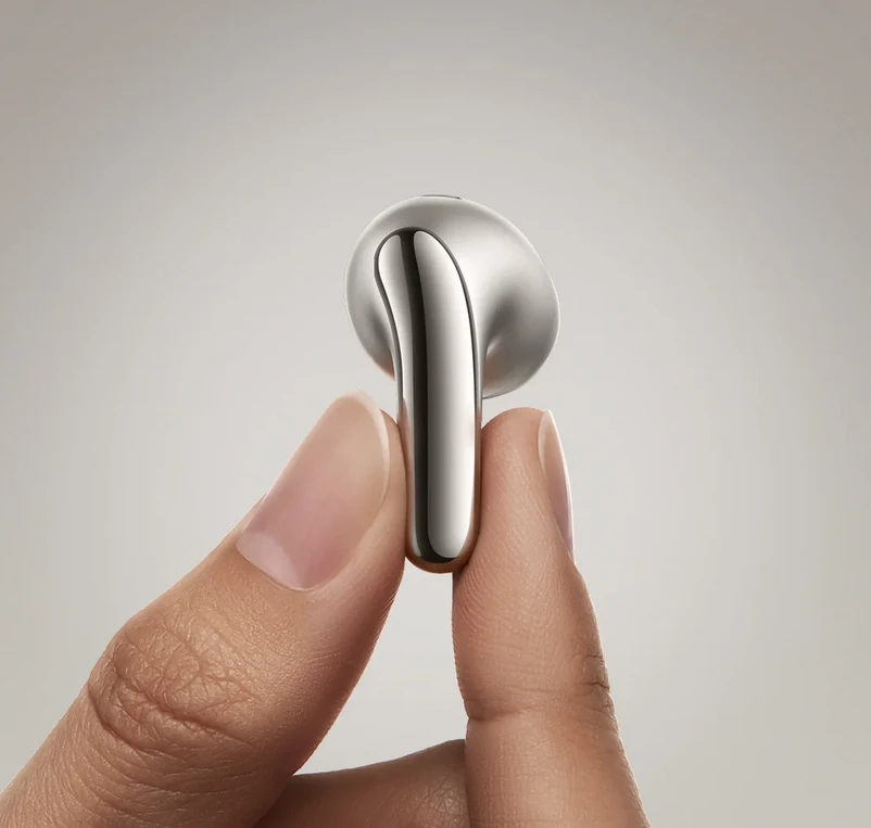Belaidės ausinės Xiaomi Buds 5, Titano pilkos spalvos aprašymas - Prekės nuotrauka