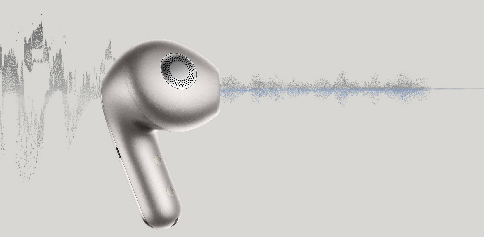 Belaidės ausinės Xiaomi Buds 5, Baltos aprašymas - Prekės nuotrauka