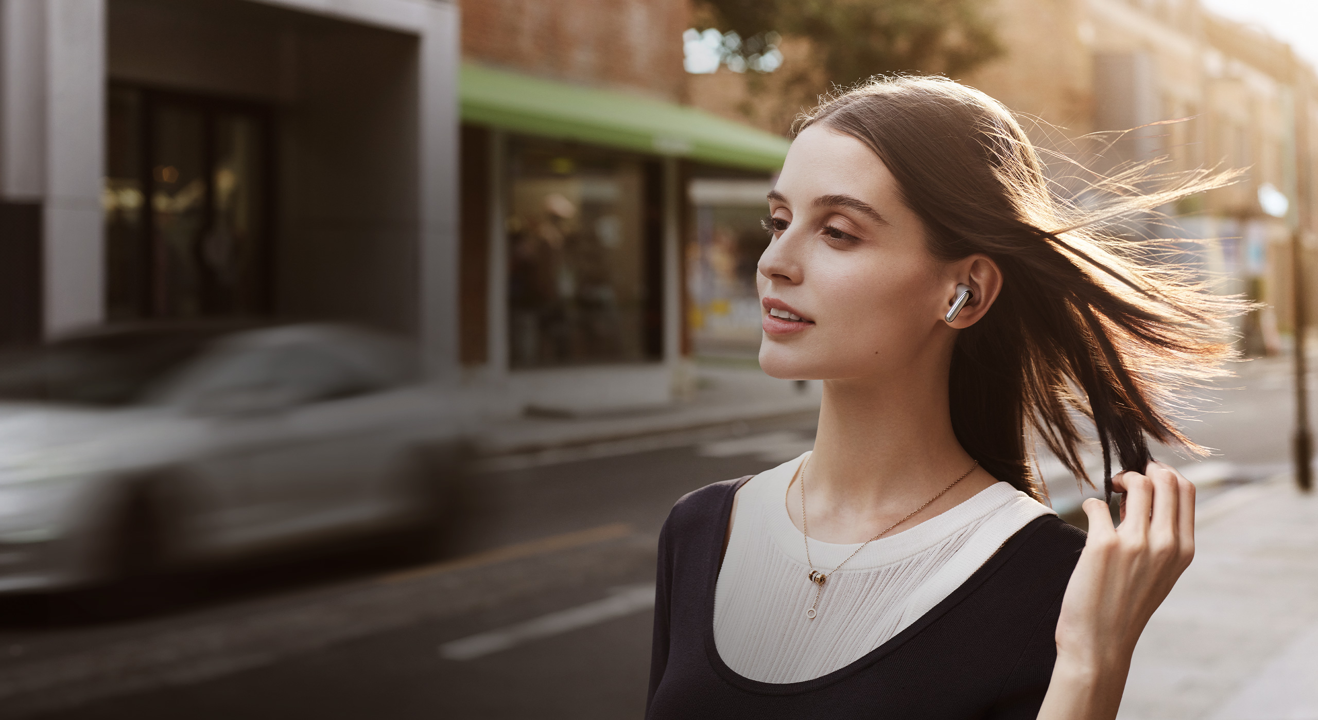 Belaidės ausinės Xiaomi Buds 5, Baltos aprašymas - Prekės nuotrauka