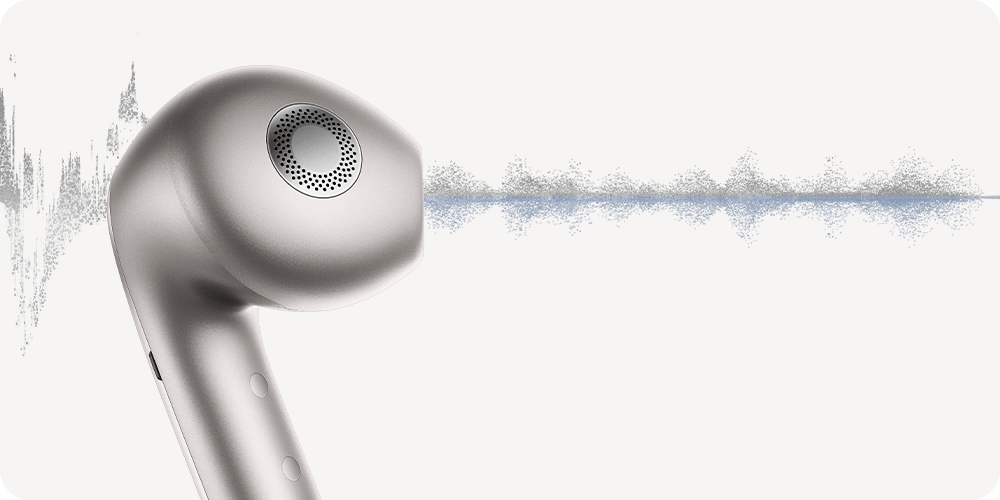 Belaidės ausinės Xiaomi Buds 5, Baltos aprašymas - Prekės nuotrauka
