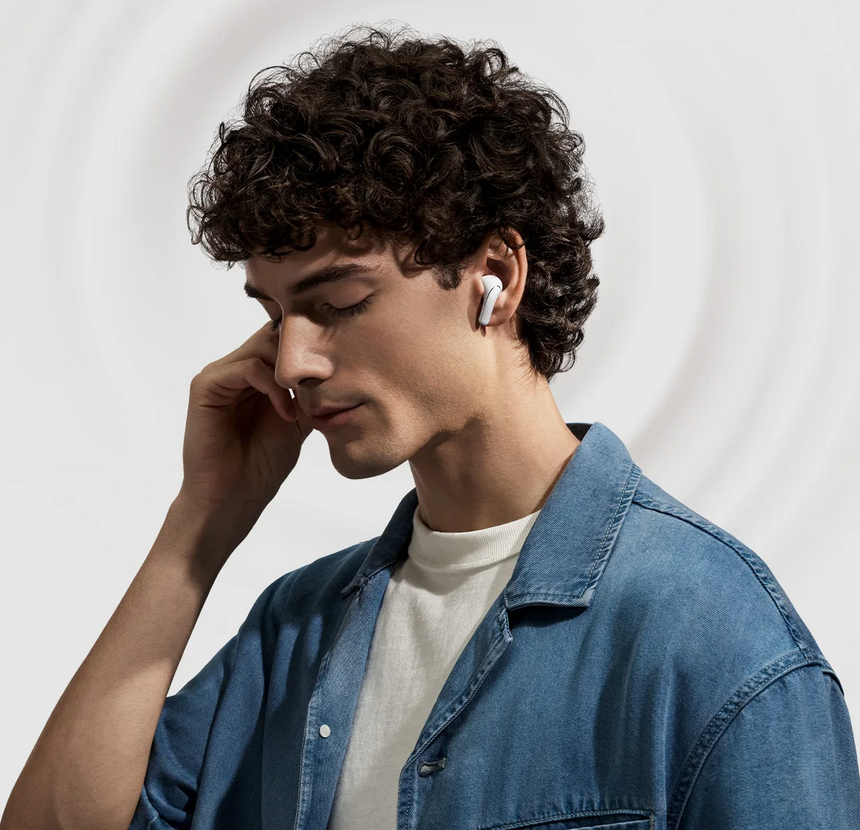 Belaidės ausinės Xiaomi Buds 5, Baltos aprašymas - Prekės nuotrauka