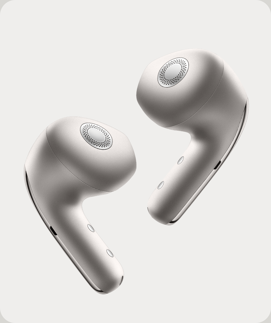 Belaidės ausinės Xiaomi Buds 5, Baltos aprašymas - Prekės nuotrauka