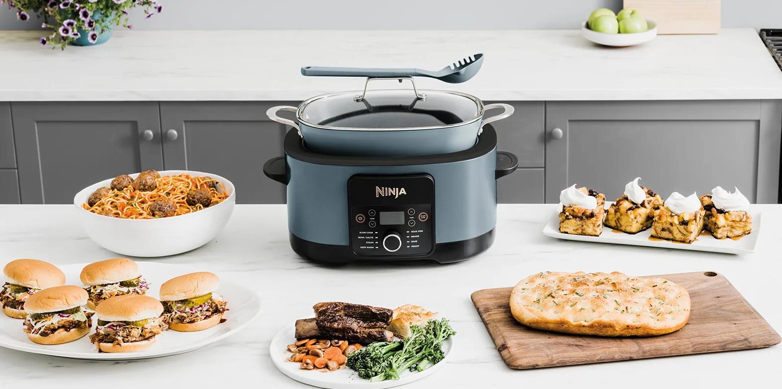 Daugiafunkcinis puodas Ninja Foodi 8-in-1 PossibleCooker, 8l aprašymas - Prekės nuotrauka