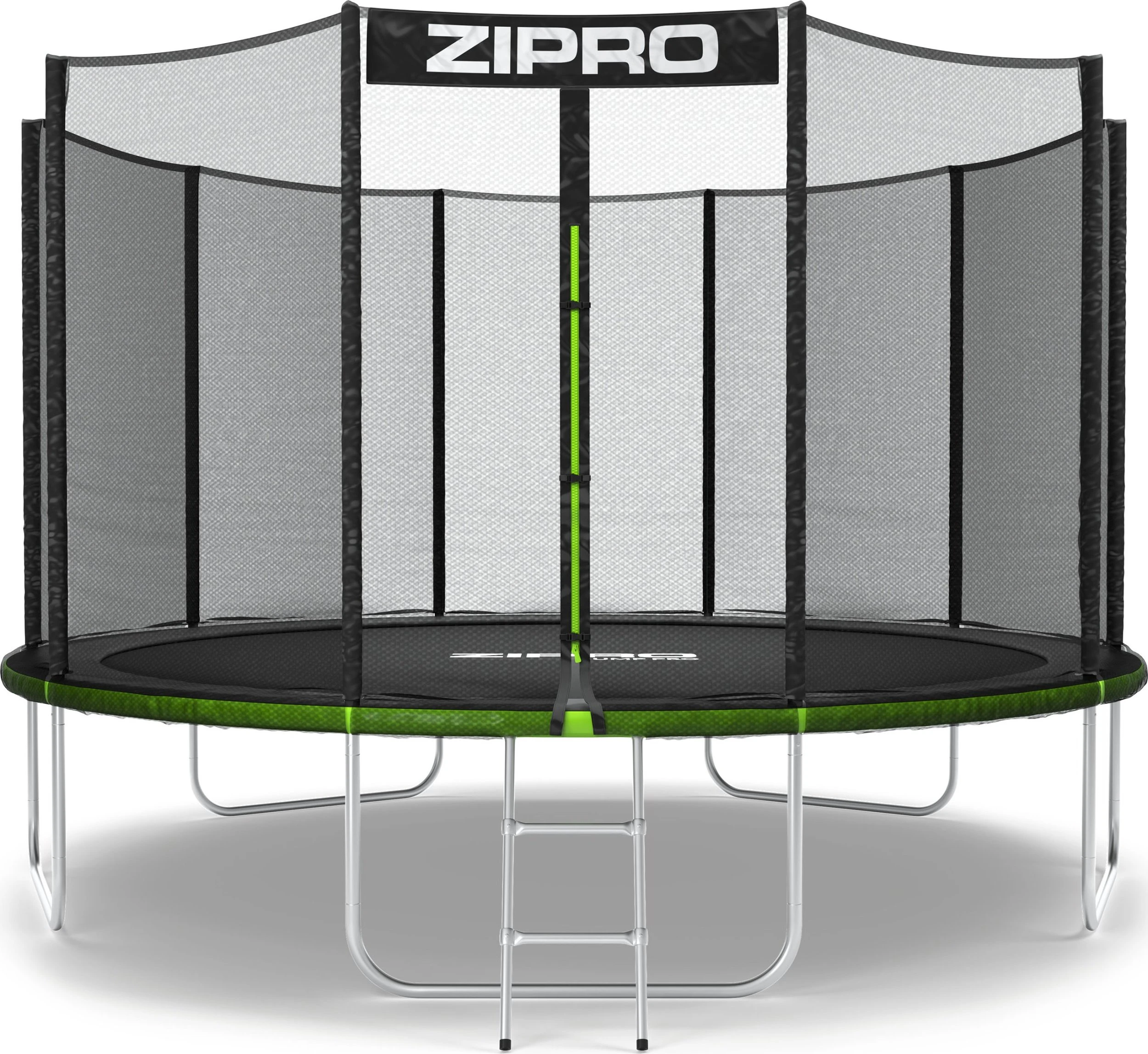 Zipro Jump Pro OUT batutas su išoriniu tinklu, 374 cm aprašymas - Prekės nuotrauka
