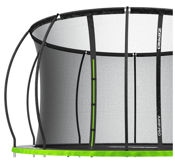 Zipro JumpPro Premium Batutas su vidiniu tinklu, 312cm aprašymas - Prekės nuotrauka