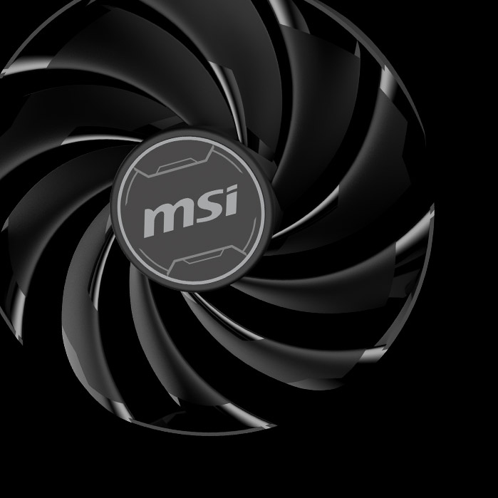 Vaizdo plokštė MSI GeForce RTX 4060 VENTUS 2X BLACK 8G OC GDDR6 aprašymas - Prekės nuotrauka