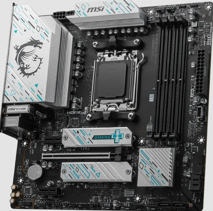 Pagrindinė plokštė MSI AMD B650M GAMING PLUS WIFI, AM5, Micro-ATX aprašymas - Prekės nuotrauka