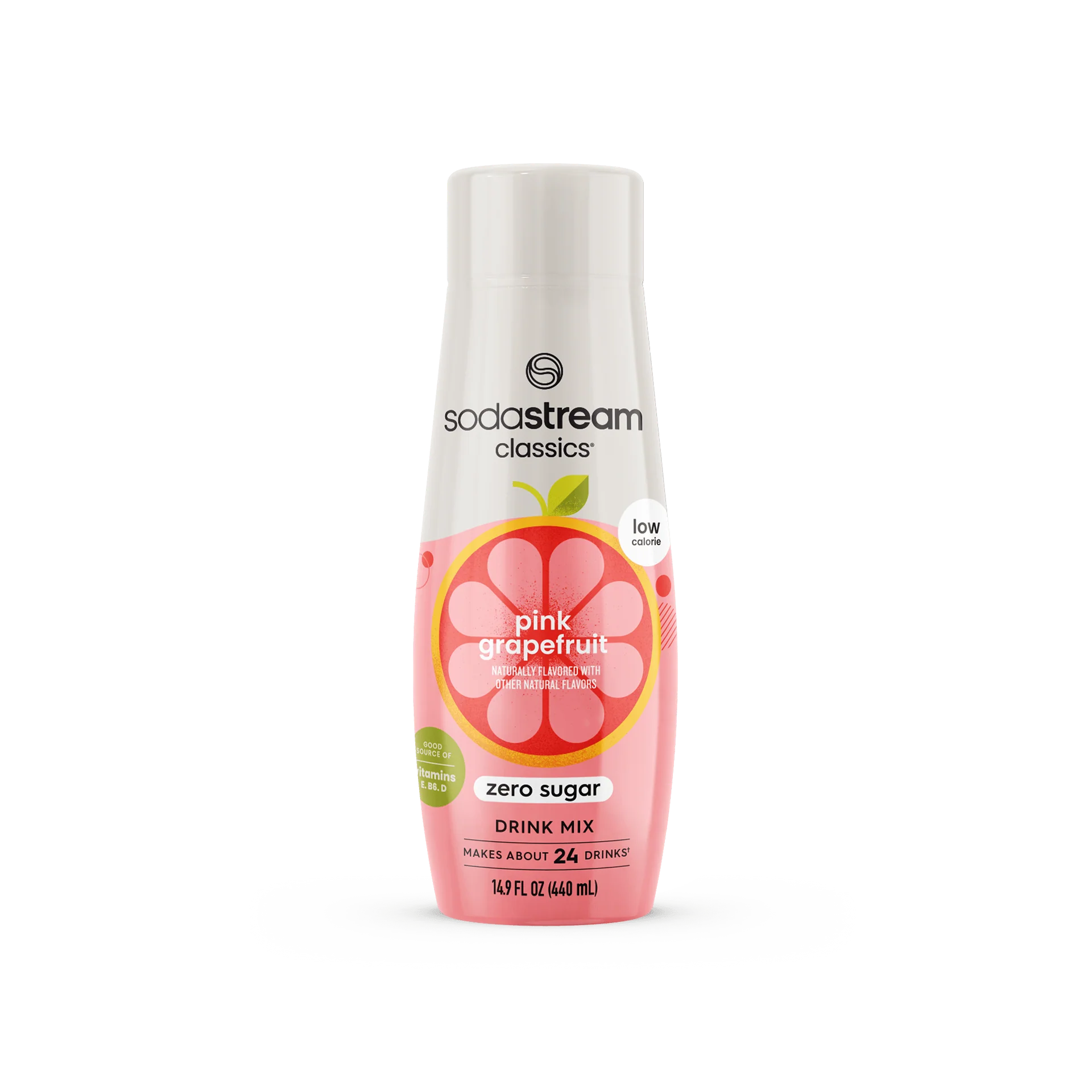 SodaStream Classics Pink Grapefruit Zero sirupas aprašymas - Prekės nuotrauka