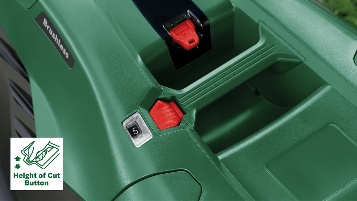 Vejapjovė Bosch AdvancedRotak 36V-40-650 - 1 x 4,0 Ah akumuliatorius | kroviklis (06008B9F00) aprašymas - Prekės nuotrauka