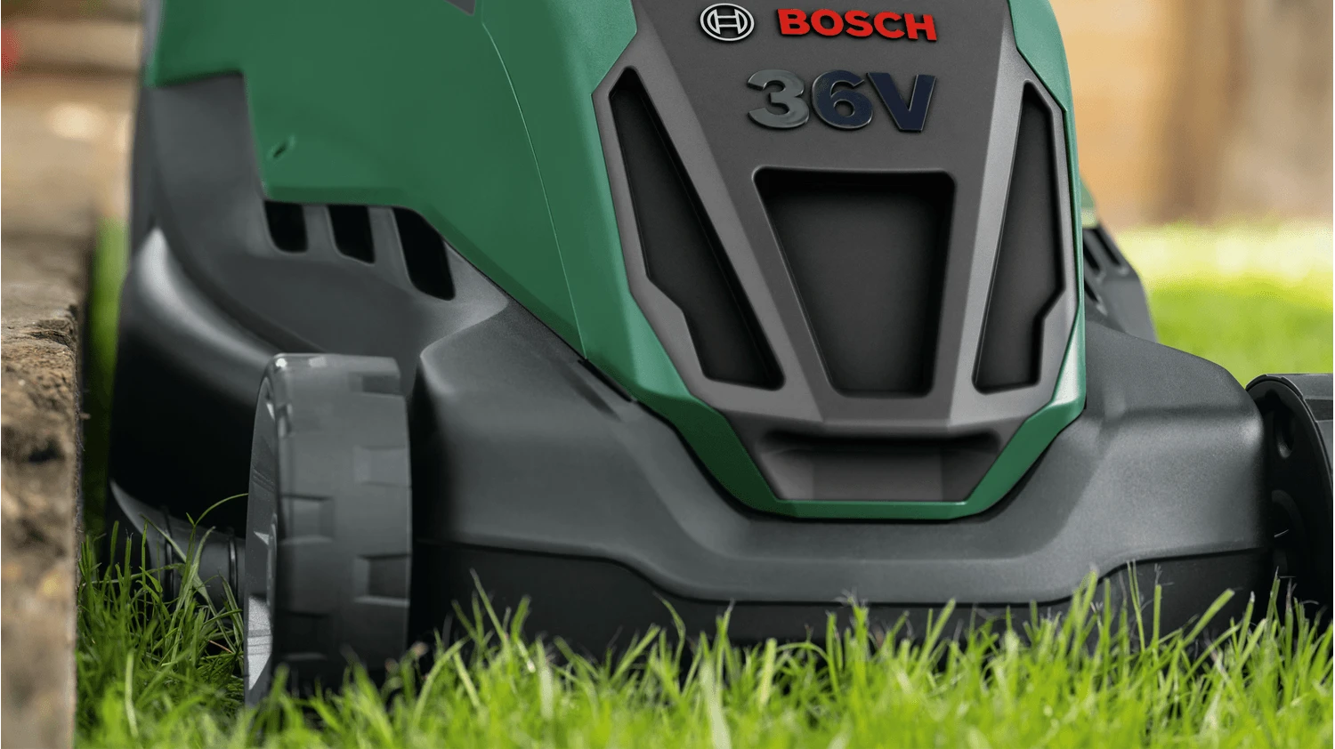 Vejapjovė Bosch AdvancedRotak 36V-40-650 - 1 x 4,0 Ah akumuliatorius | kroviklis (06008B9F00) aprašymas - Prekės nuotrauka
