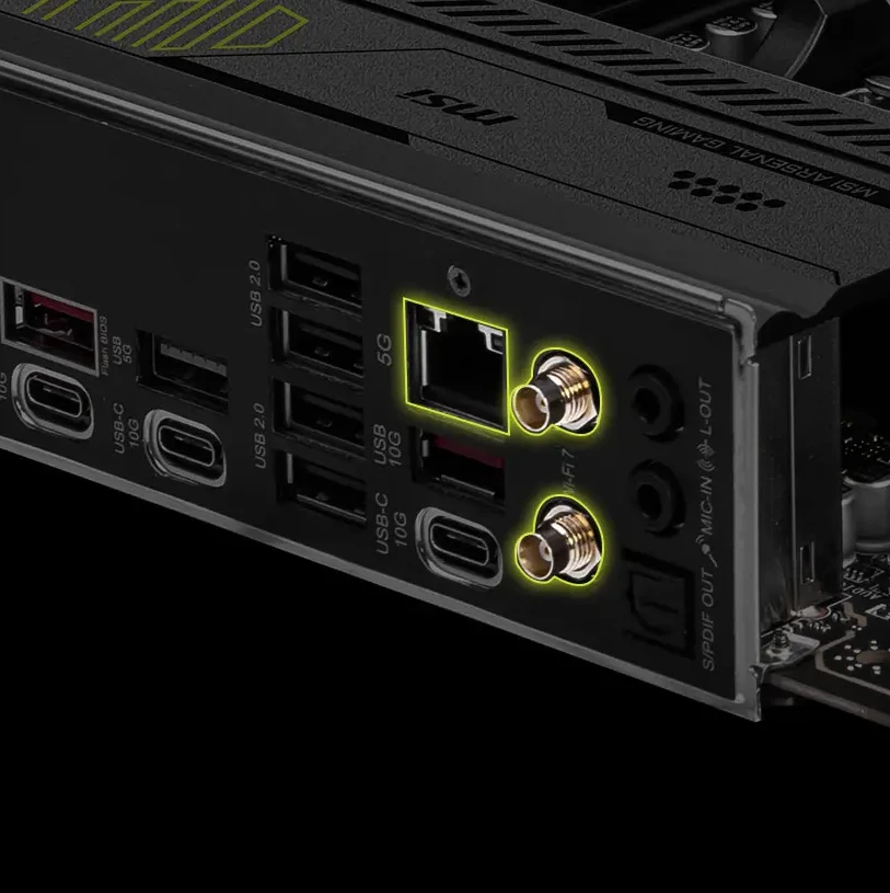Pagrindinė plokštė MSI MAG B850 TOMAHAWK MAX WIFI | AMD B850 | SAM5 | ATX | Atmintis DDR5 | Atminties lizdai 4 | 3x PCI Express 16x | 4x M.2 | 1x HDMI aprašymas - Prekės nuotrauka