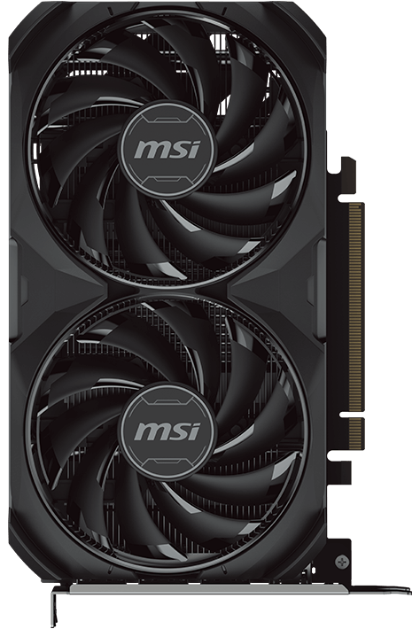 Vaizdo plokštė MSI GeForce RTX 4060 VENTUS 2X BLACK 8G OC GDDR6 aprašymas - Prekės nuotrauka