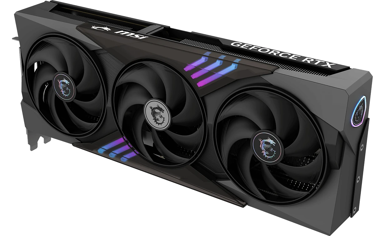 Vaizdo plokštė MSI GeForce RTX 5070 GAMING TRIO OC 12GB DLSS 4 aprašymas - Prekės nuotrauka