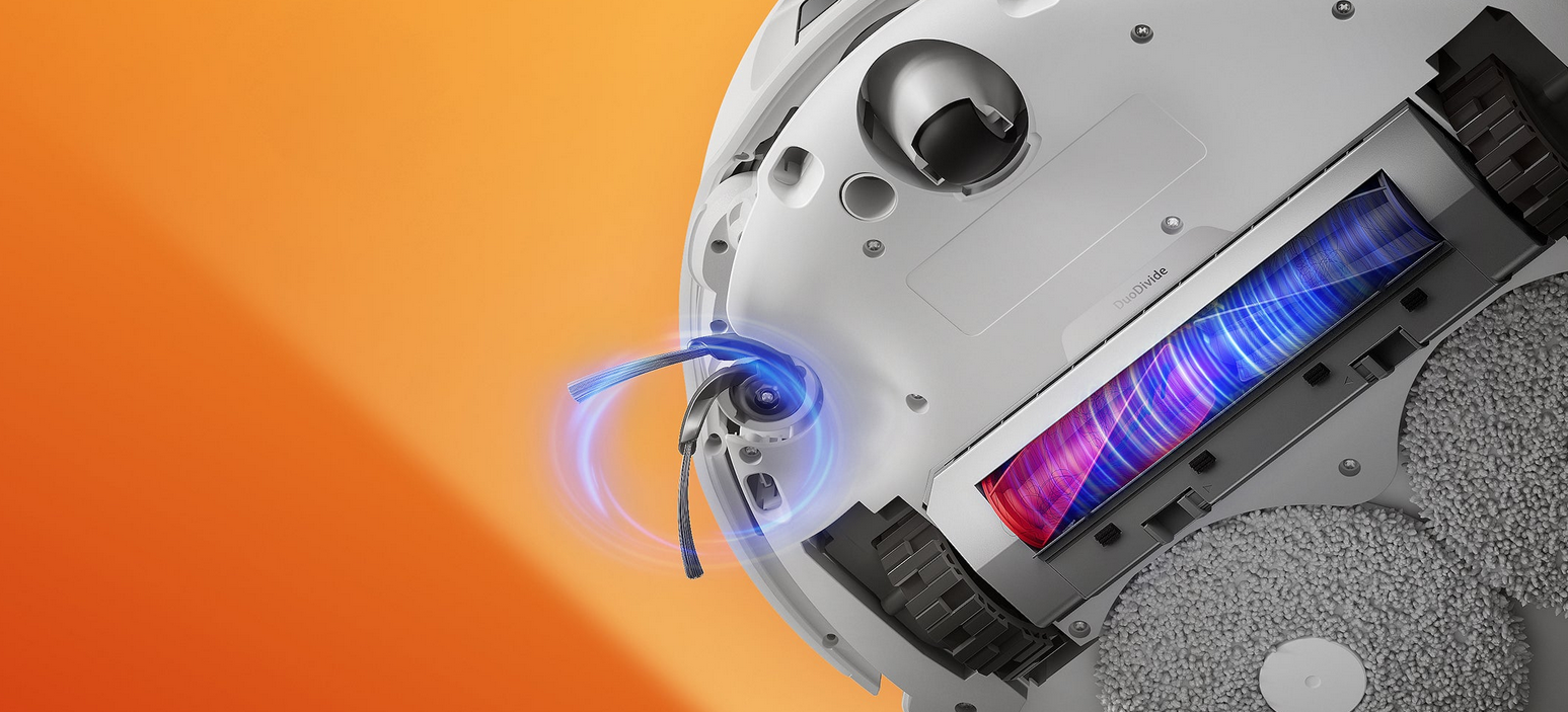 Dulkių siurblys - robotas Roborock Qrevo Edge 5V1, Baltas aprašymas - Prekės nuotrauka