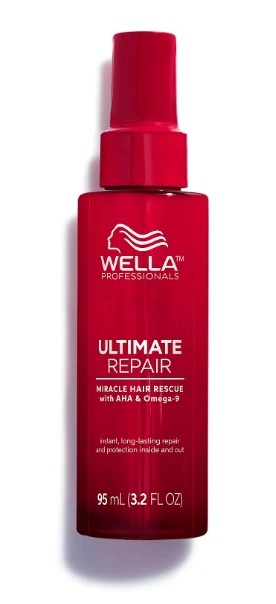 Atkuriamasis purškiklis pažeistiems plaukams Wella Ultimate Repair Miracle, 95 ml aprašymas - Prekės nuotrauka