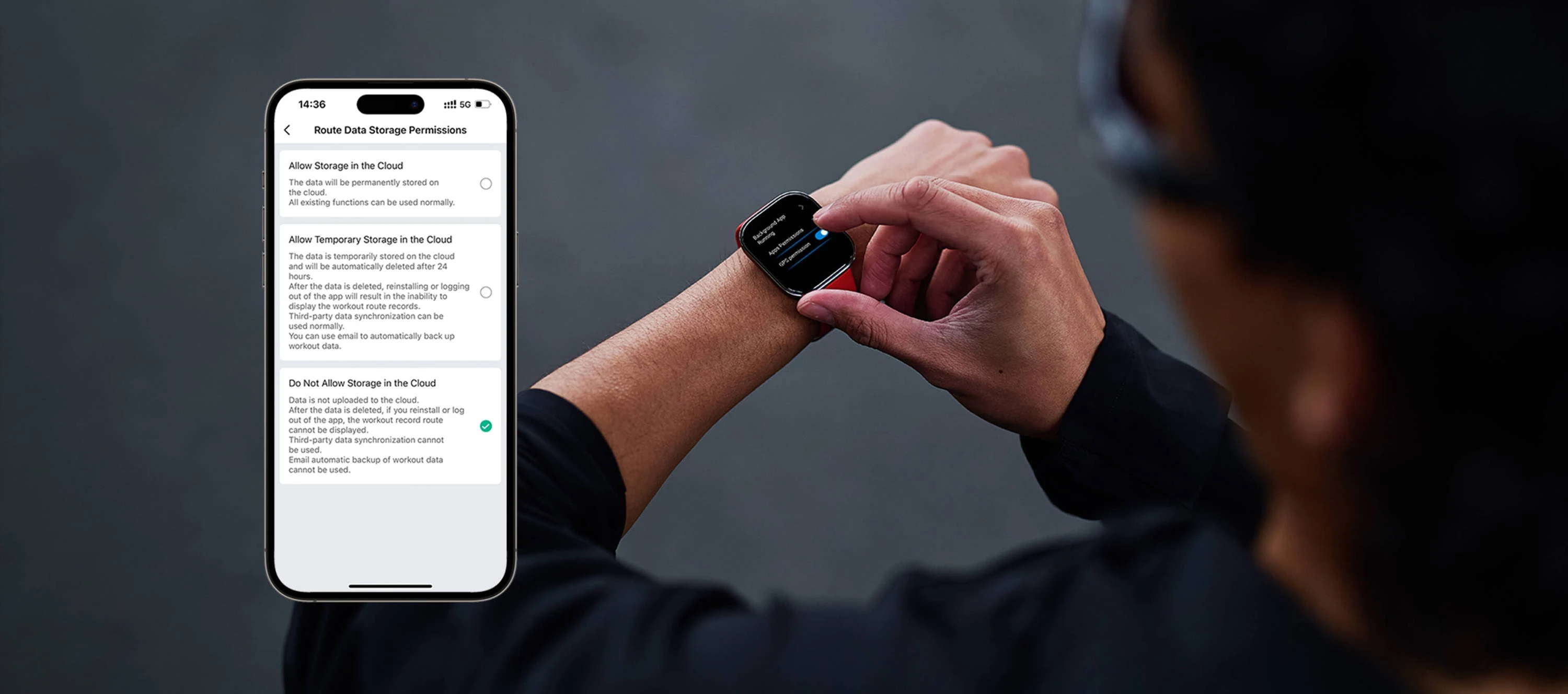 Išmanusis laikrodis Amazfit Bip 6, Kreminės spalvos su rusvu dirželiu aprašymas - Prekės nuotrauka