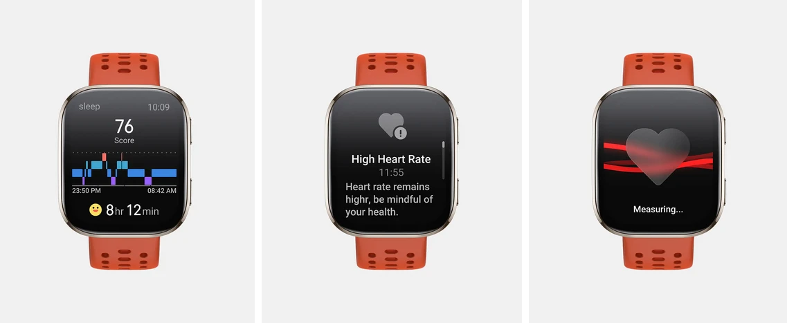 Išmanusis laikrodis Amazfit Bip 6, Kreminės spalvos su rusvu dirželiu aprašymas - Prekės nuotrauka