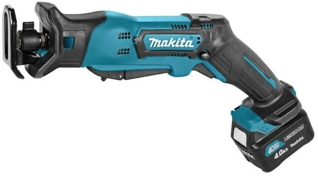 Akumuliatorinis tiesinis pjūklas Makita JR103DSME 10,8 V | 2x 4,0 Ah akum. aprašymas - Prekės nuotrauka