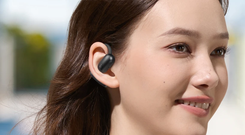 Ausinės Anker Soundcore Aero Fit 2, žalios spalvos aprašymas - Prekės nuotrauka