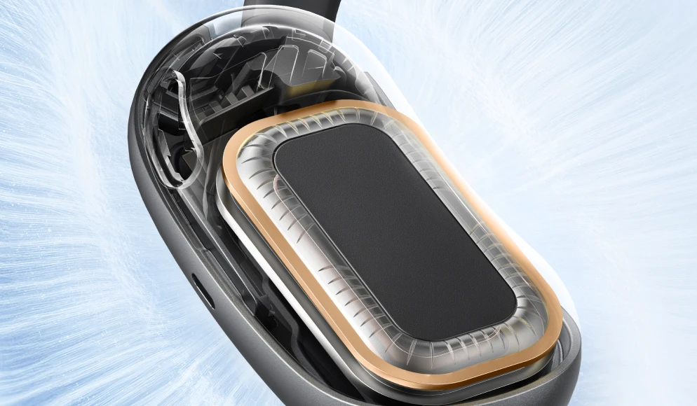 Ausinės Anker Soundcore Aero Fit 2, žalios spalvos aprašymas - Prekės nuotrauka