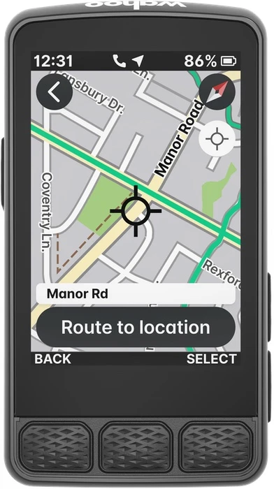 Dviračio kompiuteris Wahoo ELEMNT Roam 3 GPS aprašymas - Prekės nuotrauka