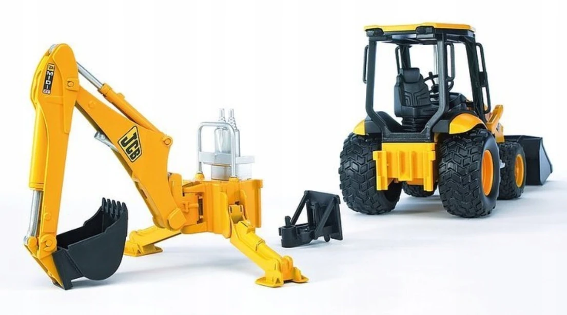 Bruder 02427 JCB MIDI CX žaislinis ekskavatorius aprašymas - Prekės nuotrauka