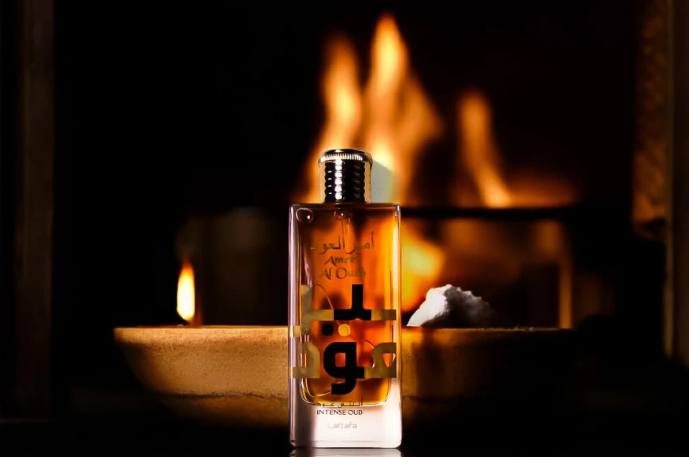 Unisex kvepalai Lattafa Ameer Al Oudh Intense Oud EDP, 100 ml aprašymas - Prekės nuotrauka