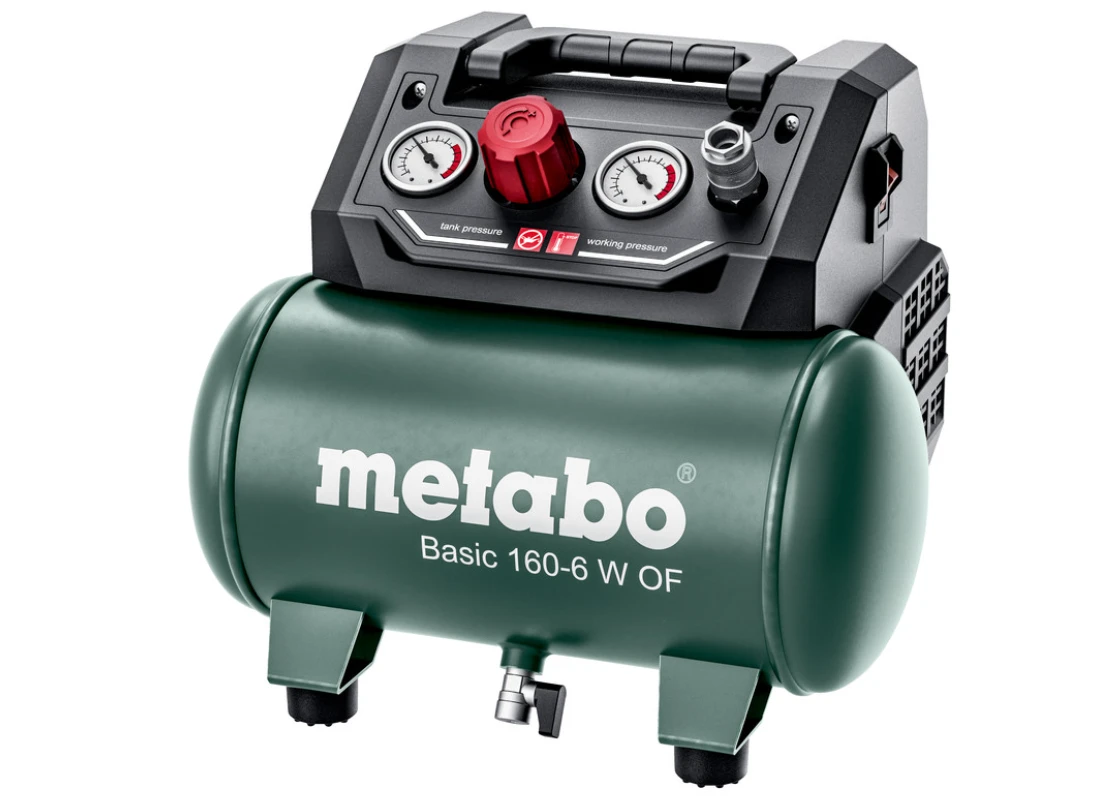 Metabo Kompresorius Basic 160-6 W OF (601501000) aprašymas - Prekės nuotrauka