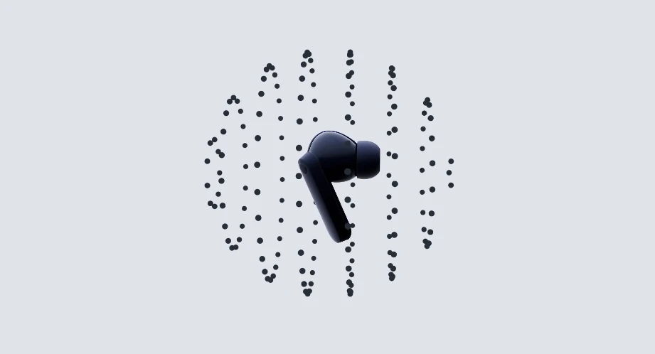 Ausinės CMF Buds 2 Plus by Nothing - Light Grey aprašymas - Prekės nuotrauka